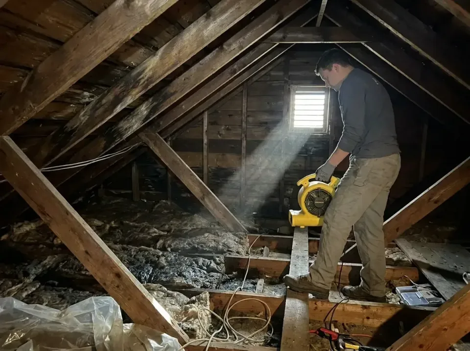 attic-water-damage-drying-proc-007 — frequently asked questions, Emergency Water Extraction & 24/7 Flood Response in Saco, ME